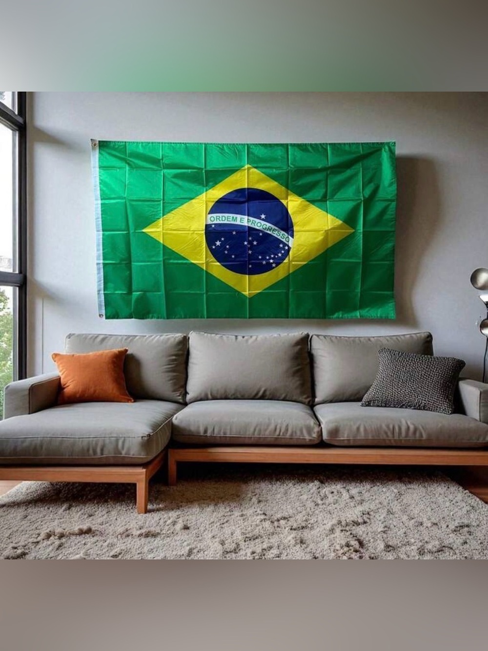 Brazilian Flag – 59” × 35.4”